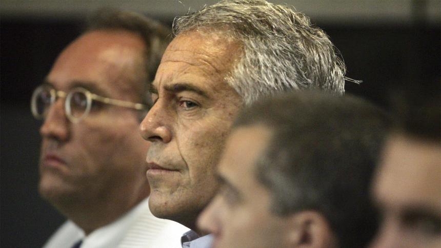 Jeffrey Epstein at Palm Beach County, courthouse