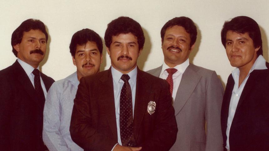 Members of the Chicano Squad in the 1970s