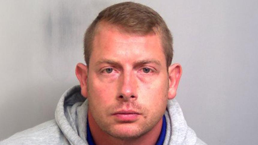 Police mugshot of Adam Provan