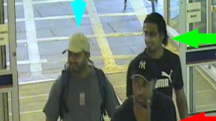 CCTV footage of three of the London bombers entering King's Cross station