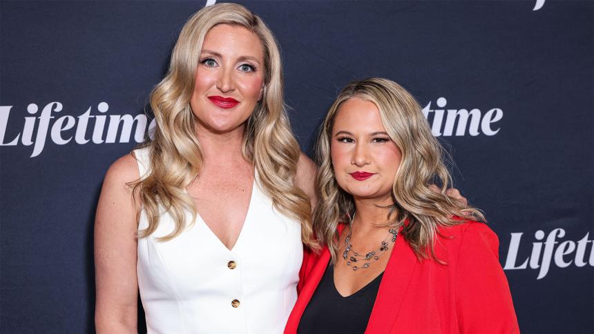 Melissa Moore poses for a photo with Gypsy Rose Blanchard