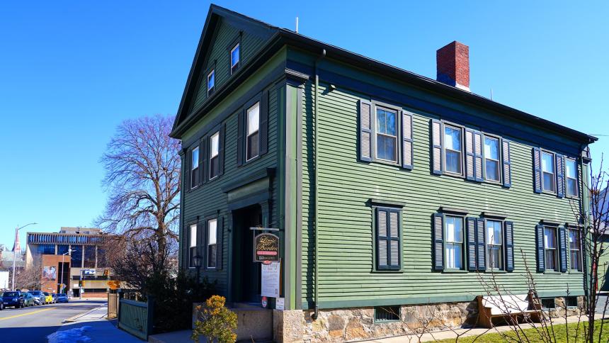 The site of the Borden Family Murders