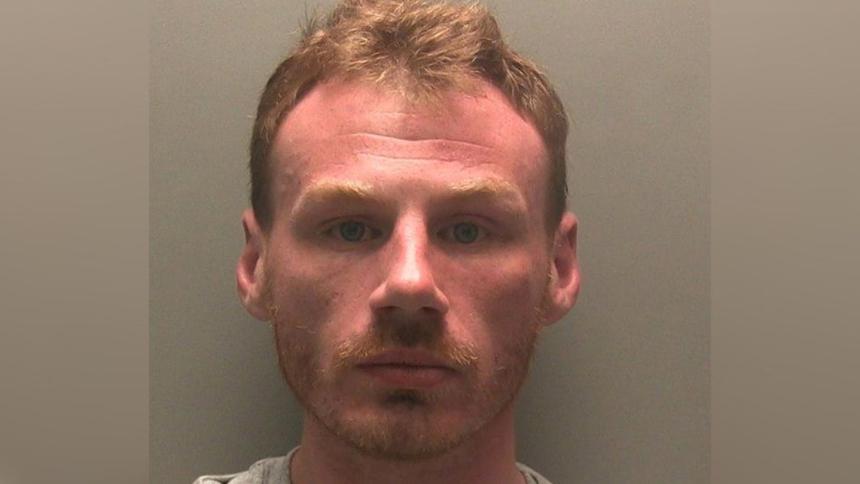 Daniel Boulton's police mugshot