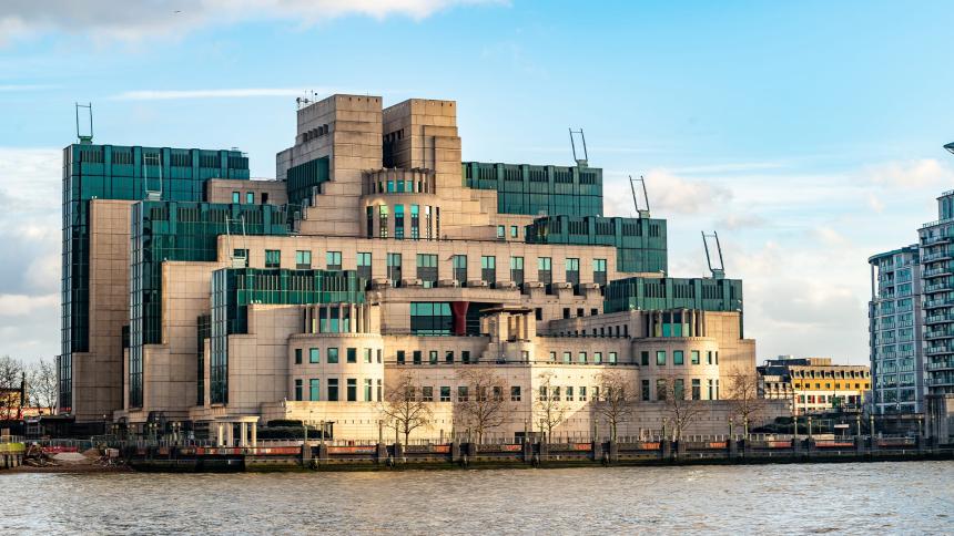 Secret Intelligence Service Headquarters in London