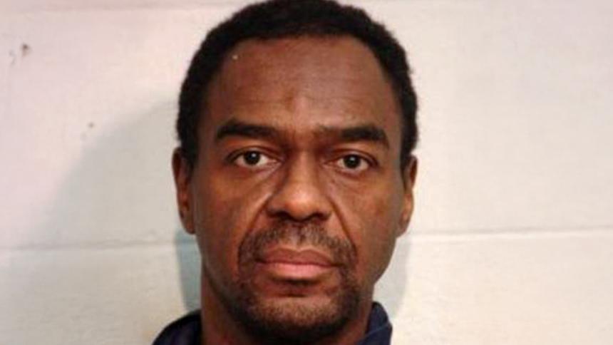 Carl Watts' police mugshot